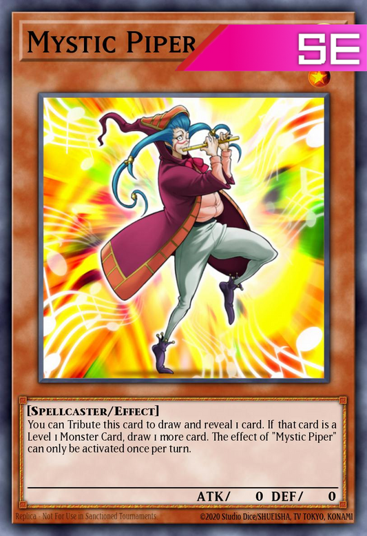 Mystic Piper - RA04-EN005 - 1st Edition - Secret Rare