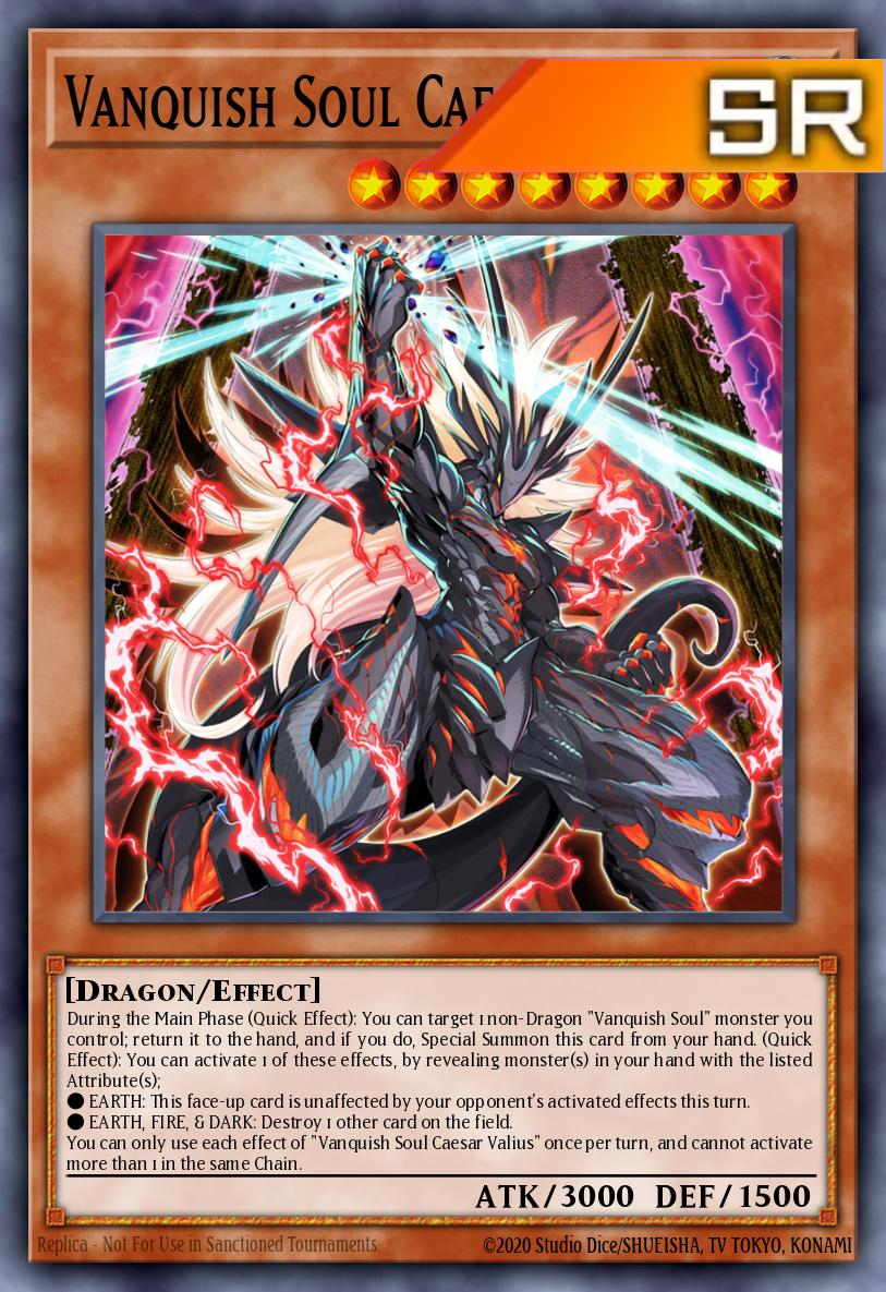 Vanquish Soul Caesar Valius - RA04-EN046 - 1st Edition - Super Rare