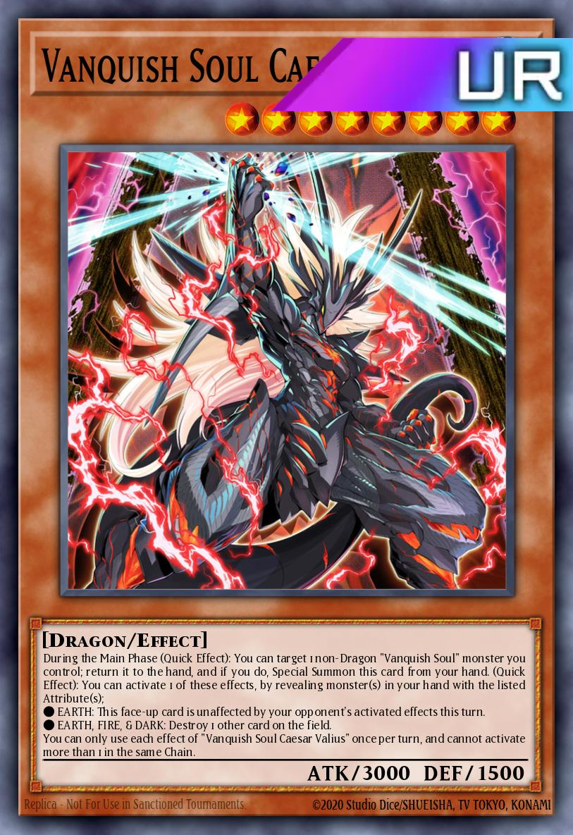 Vanquish Soul Caesar Valius - RA04-EN046 - 1st Edition - Ultra Rare