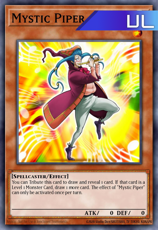 Mystic Piper - RA04-EN005 - 1st Edition - Ultimate Rare