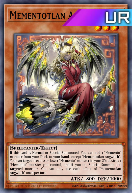 Mementotlan Angwitch - RA04-EN048 - 1st Edition - Ultra Rare