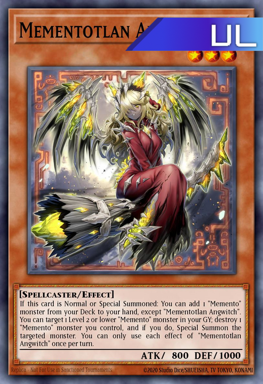 Mementotlan Angwitch - RA04-EN048 - 1st Edition - Ultimate Rare