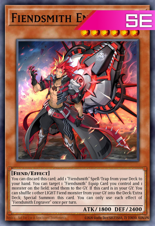 Fiendsmith Engraver - RA04-EN049 - 1st Edition - Secret Rare