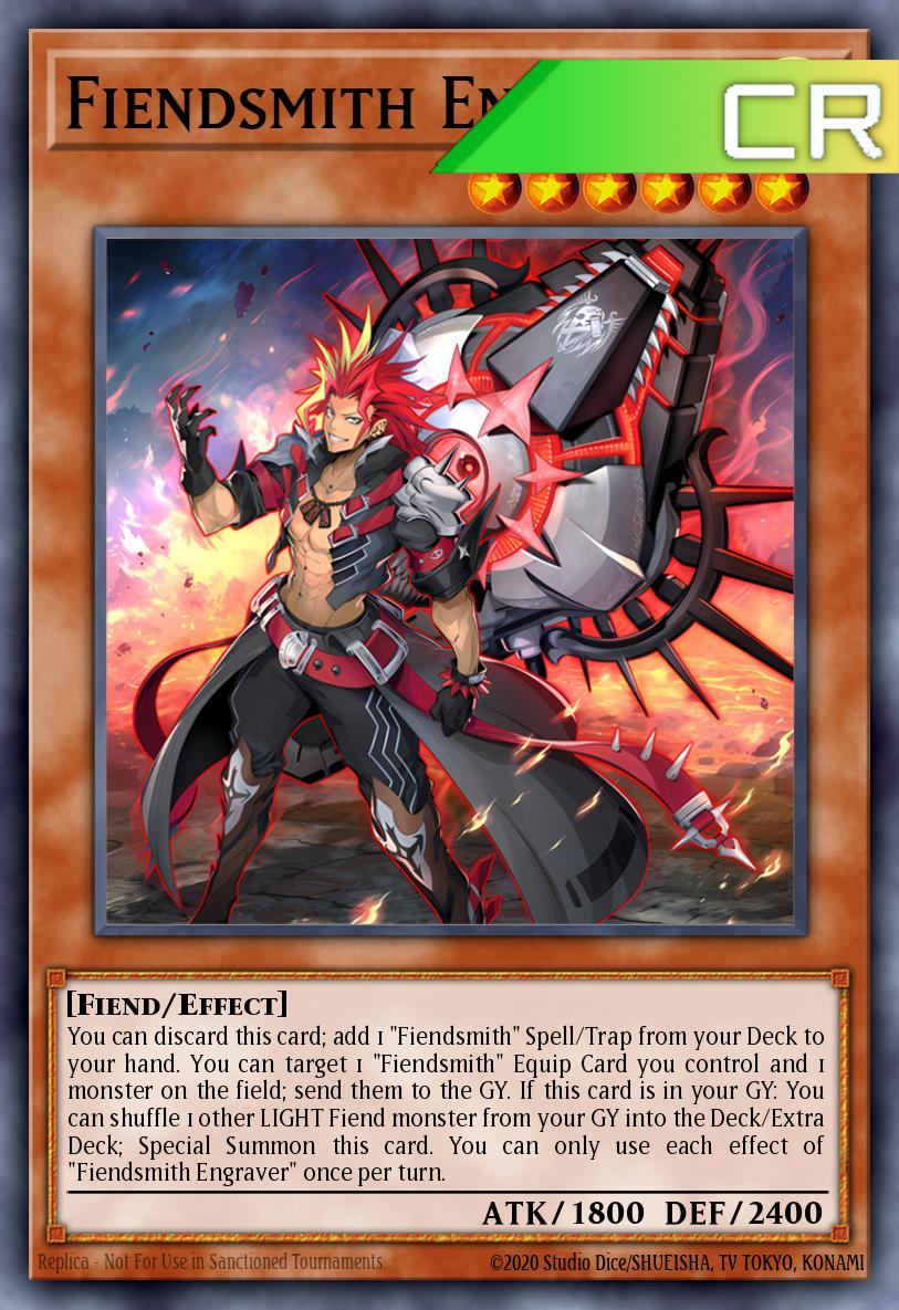 Fiendsmith Engraver - RA04-EN049 - 1st Edition - Collector's Rare