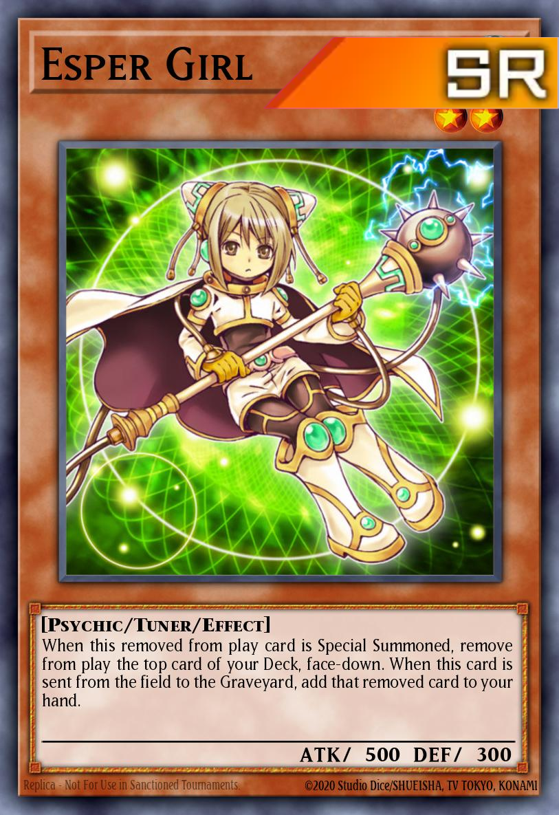 Esper Girl - RA04-EN006 - 1st Edition - Super Rare