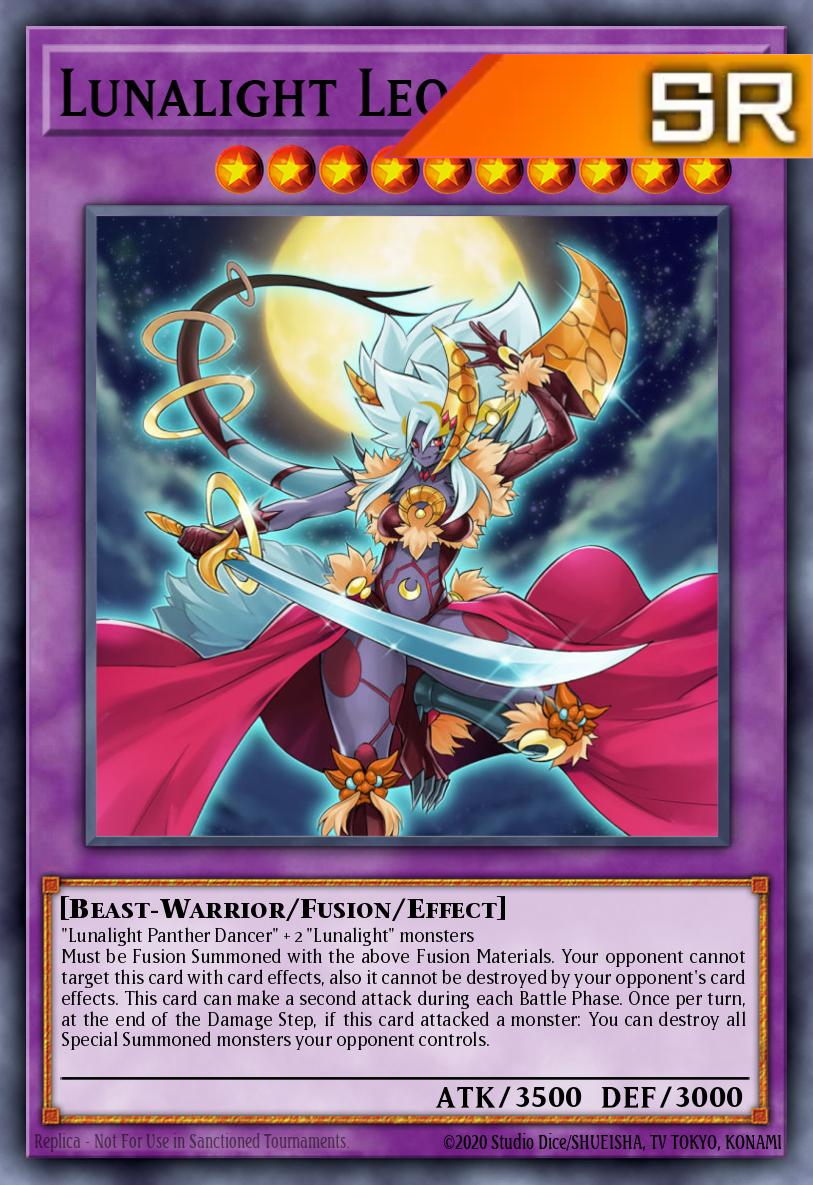 Lunalight Leo Dancer - RA04-EN053 - 1st Edition - Super Rare