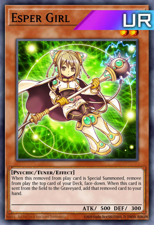 Esper Girl - RA04-EN006 - 1st Edition - Ultra Rare