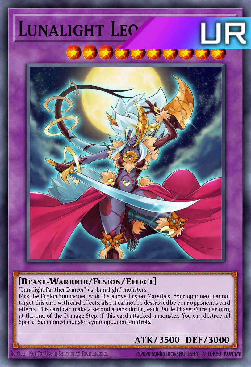 Lunalight Leo Dancer - RA04-EN053 - 1st Edition - Ultra Rare