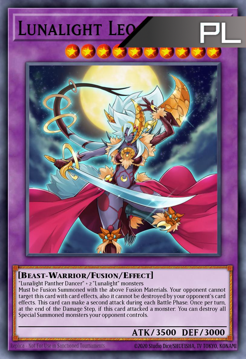 Lunalight Leo Dancer - RA04-EN053 - 1st Edition - Platinum Secret Rare