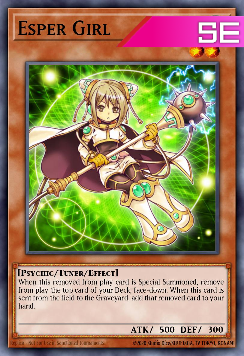 Esper Girl - RA04-EN006 - 1st Edition - Secret Rare