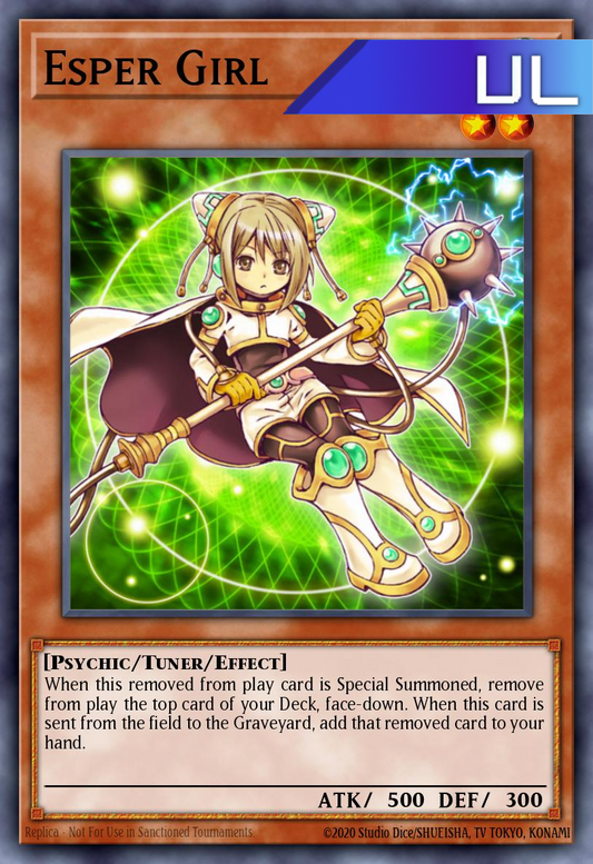 Esper Girl - RA04-EN006 - 1st Edition - Ultimate Rare