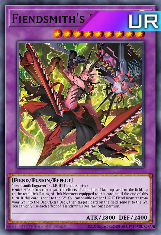 Fiendsmith’s Desirae - RA04-EN056 - 1st Edition - Ultra Rare