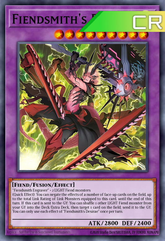 Fiendsmith’s Desirae - RA04-EN056 - 1st Edition - Collector's Rare