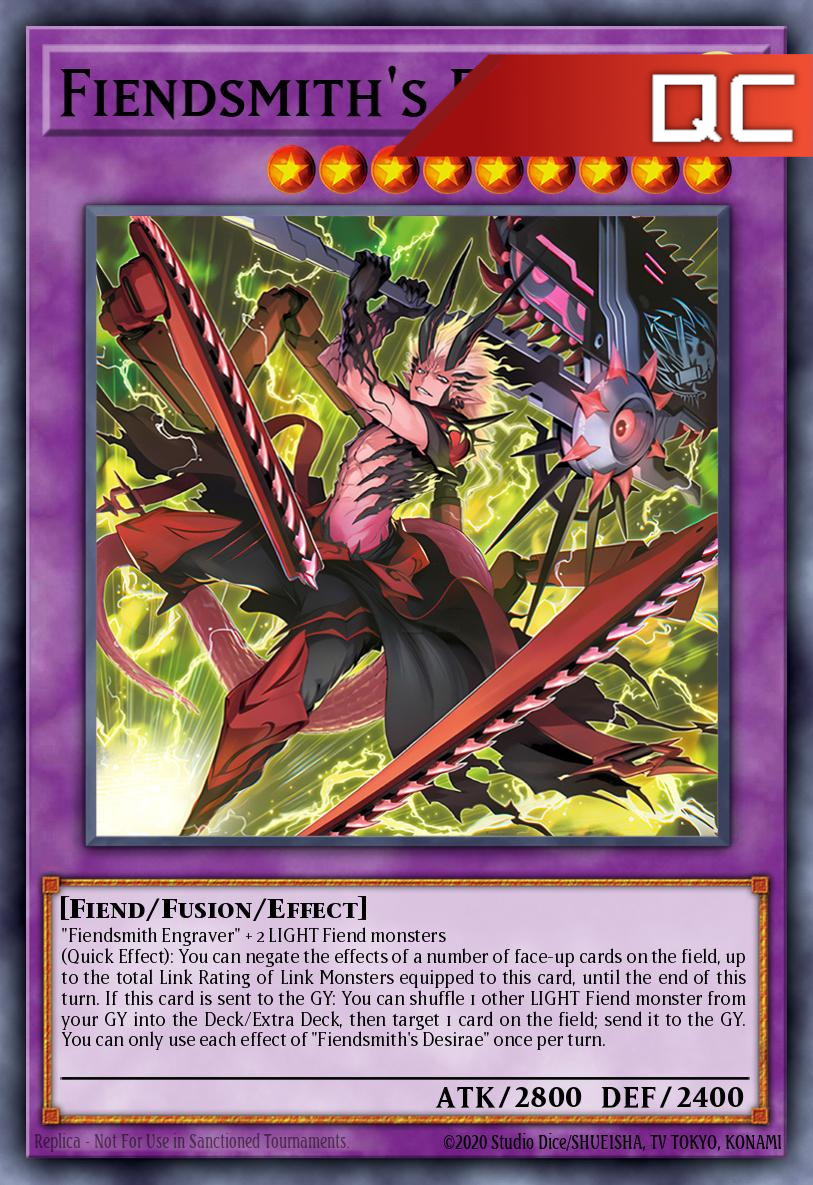 Fiendsmith’s Desirae - RA04-EN056 - 1st Edition - Quarter Century Secret Rare