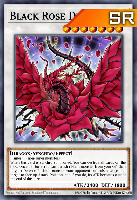 Black Rose Dragon - RA04-EN057 - 1st Edition - Super Rare