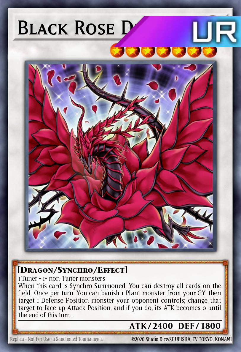 Black Rose Dragon - RA04-EN057 - 1st Edition - Ultra Rare