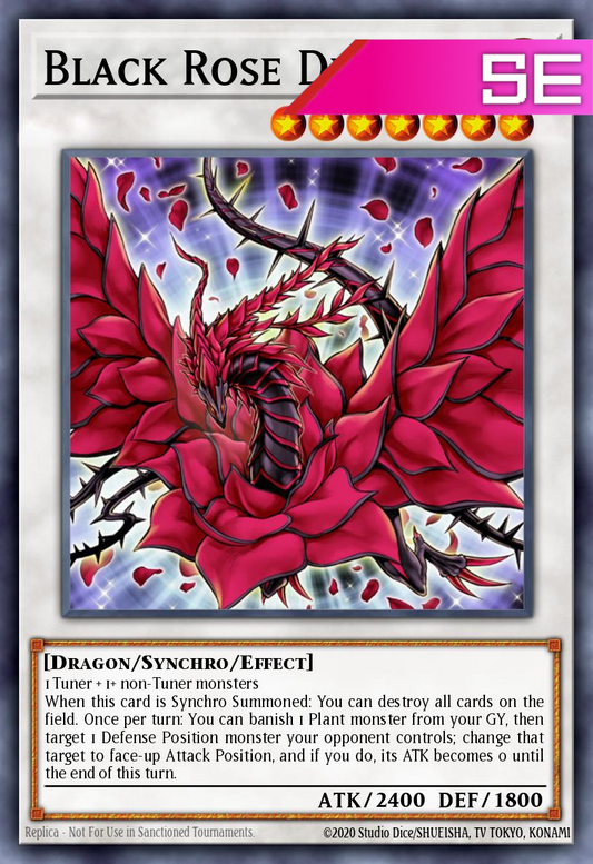 Black Rose Dragon - RA04-EN057 - 1st Edition - Secret Rare