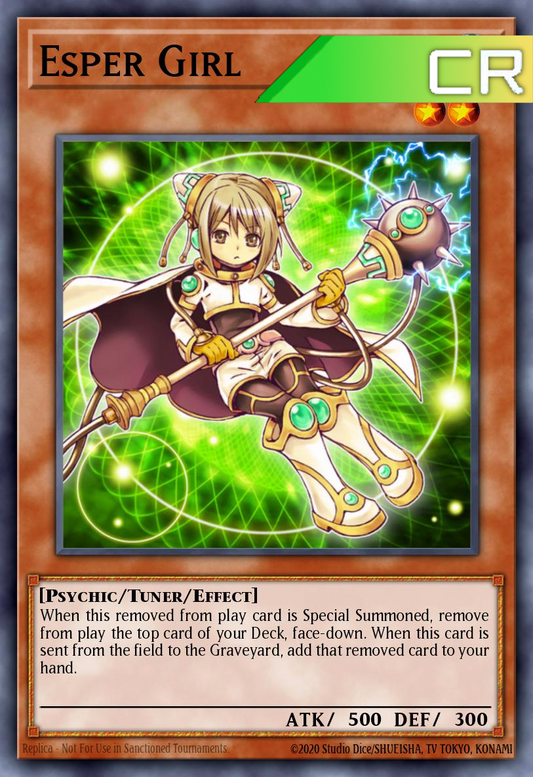 Esper Girl - RA04-EN006 - 1st Edition - Collector's Rare