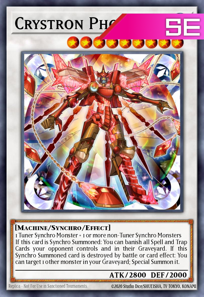 Crystron Phoenix - RA04-EN058 - 1st Edition - Secret Rare