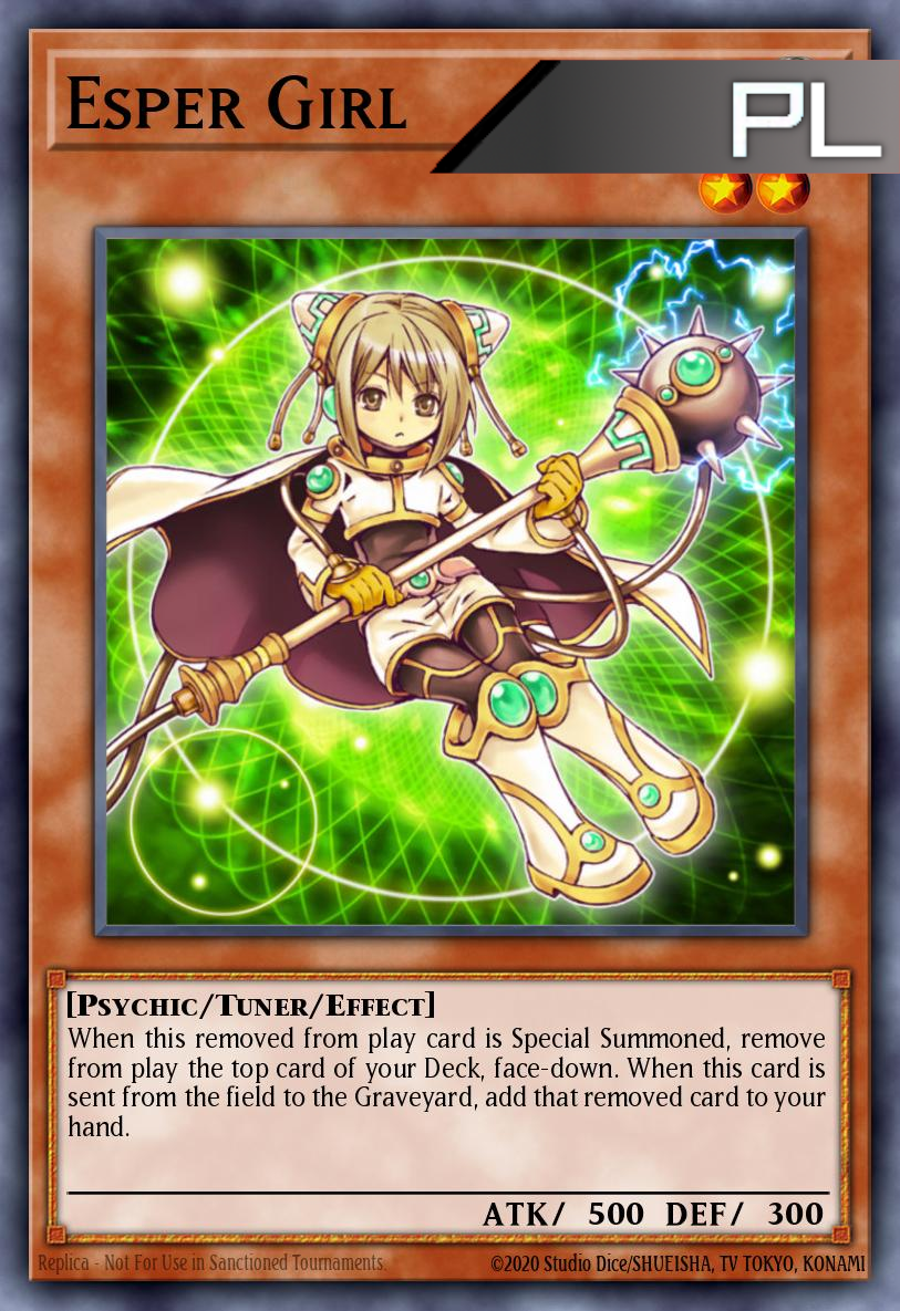 Esper Girl - RA04-EN006 - 1st Edition - Platinum Secret Rare