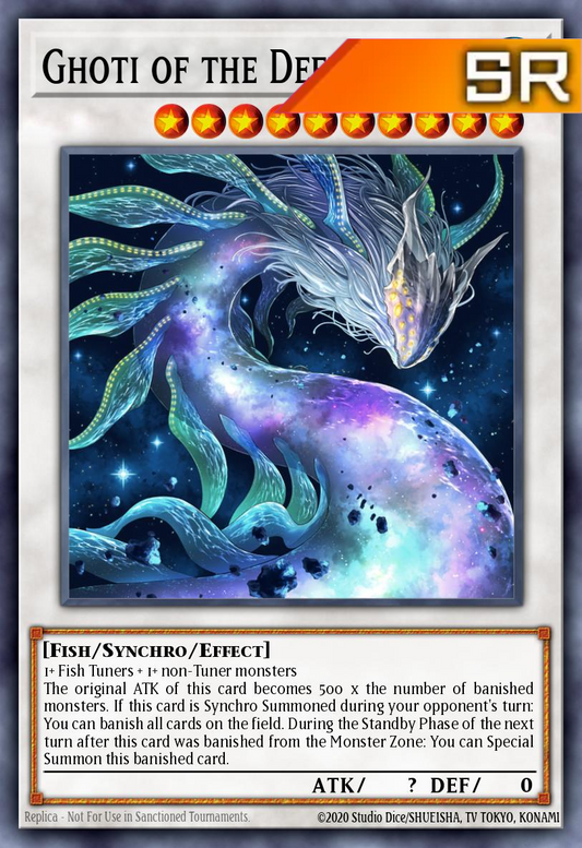Ghoti of the Deep Beyond - RA04-EN060 - 1st Edition - Super Rare