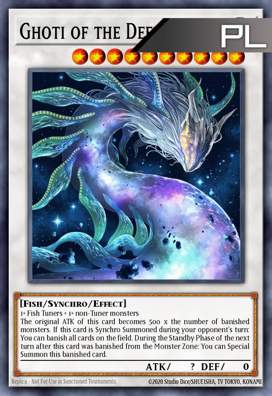 Ghoti of the Deep Beyond - RA04-EN060 - 1st Edition - Platinum Secret Rare