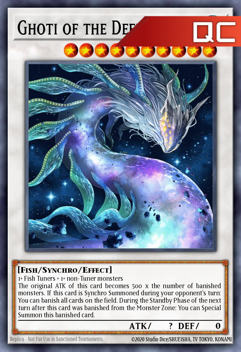 Ghoti of the Deep Beyond - RA04-EN060 - 1st Edition - Quarter Century Secret Rare