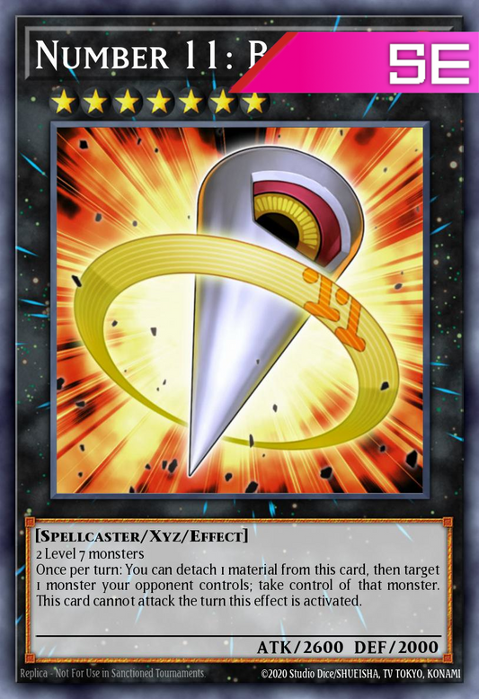 Number 11: Big Eye - RA04-EN062 - 1st Edition - Secret Rare