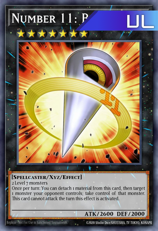 Number 11: Big Eye - RA04-EN062 - 1st Edition - Ultimate Rare