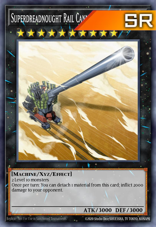 Superdreadnought Rail Cannon Gustav Max - RA04-EN063 - 1st Edition - Super Rare