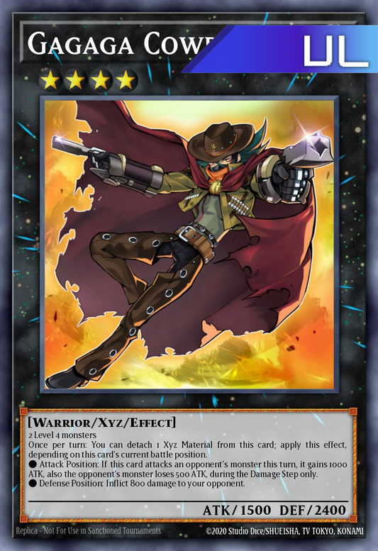 Gagaga Cowboy - RA04-EN064 - 1st Edition - Ultimate Rare