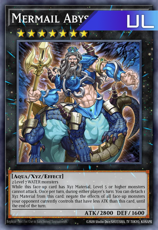 Mermail Abyssgaios - RA04-EN065 - 1st Edition - Ultimate Rare