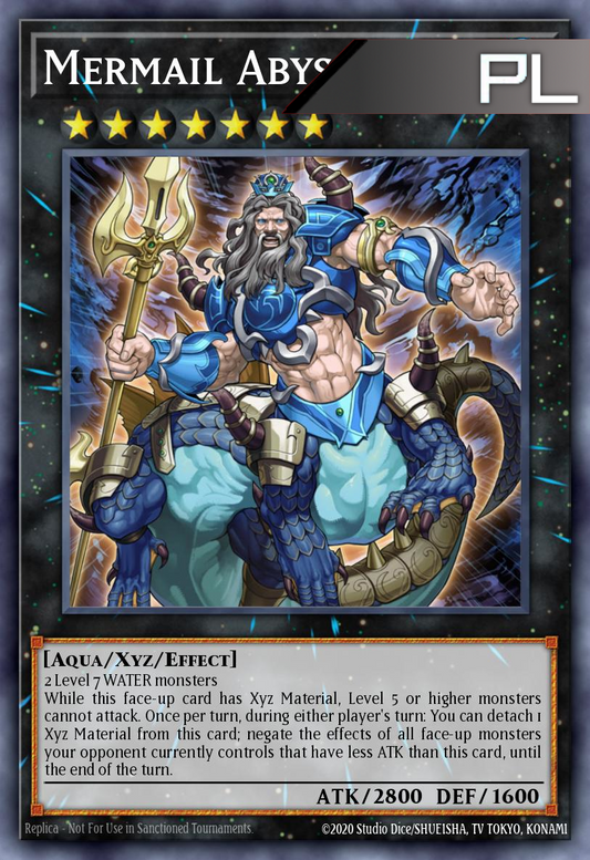 Mermail Abyssgaios - RA04-EN065 - 1st Edition - Platinum Secret Rare