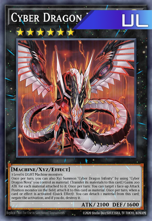 Cyber Dragon Infinity - RA04-EN068 - 1st Edition - Ultimate Rare