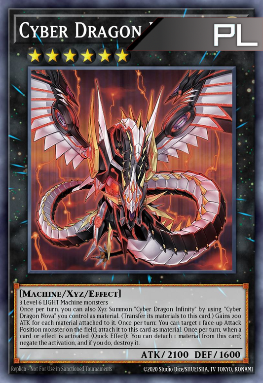 Cyber Dragon Infinity - RA04-EN068 - 1st Edition - Platinum Secret Rare