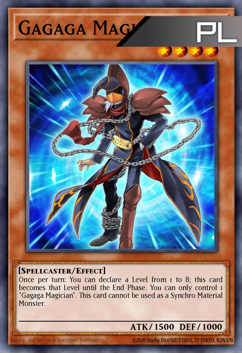 Gagaga Magician - RA04-EN007 - 1st Edition - Platinum Secret Rare