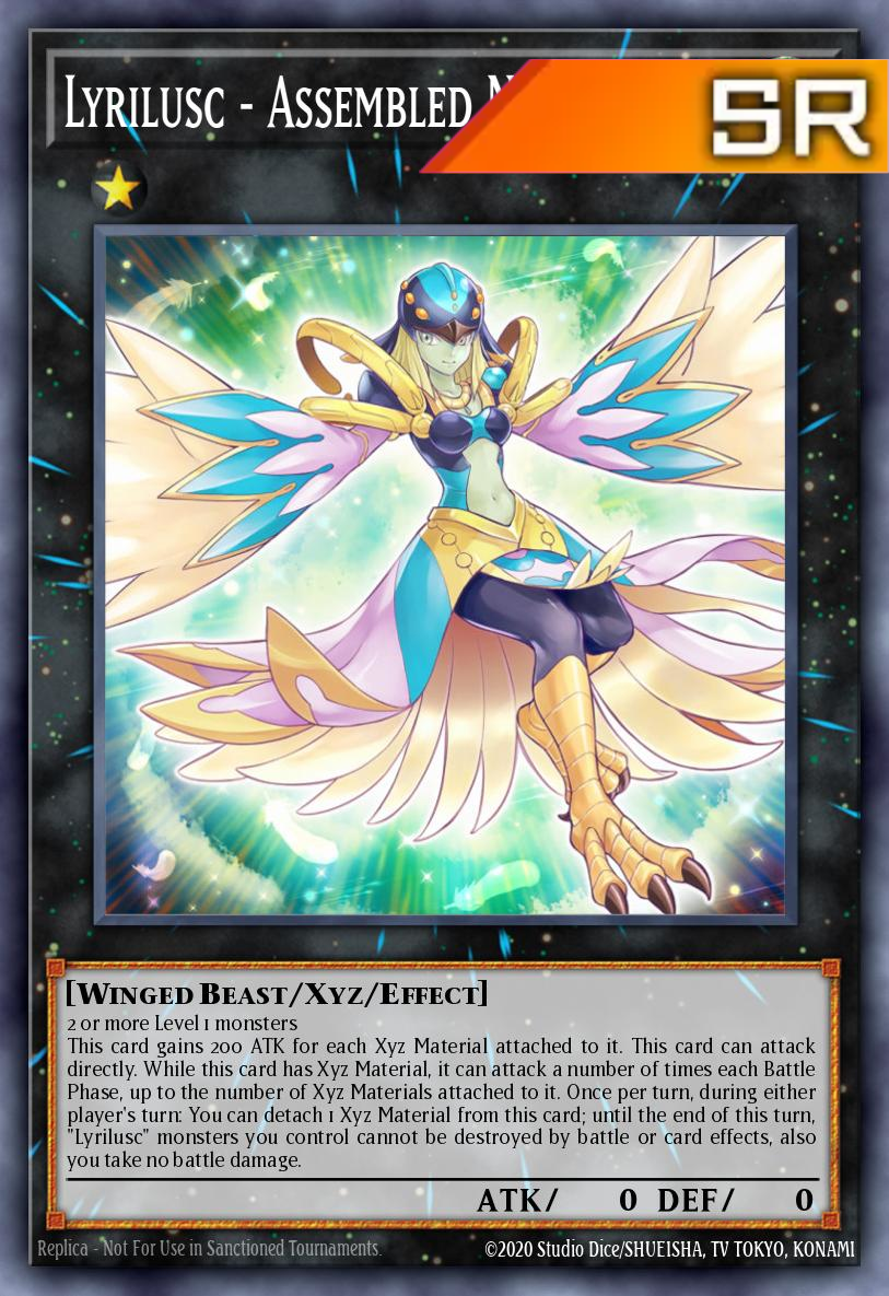 Lyrilusc – Assembled Nightingale - RA04-EN069 - 1st Edition - Super Rare