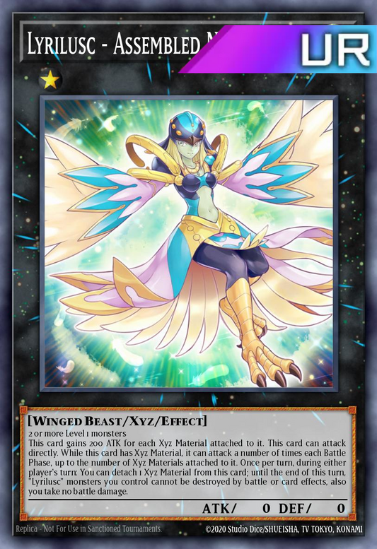 Lyrilusc – Assembled Nightingale - RA04-EN069 - 1st Edition - Ultra Rare