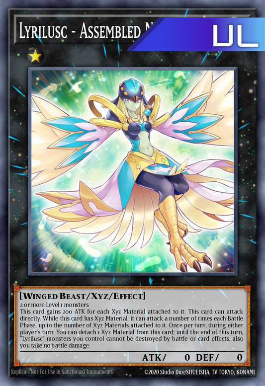Lyrilusc – Assembled Nightingale - RA04-EN069 - 1st Edition - Ultimate Rare