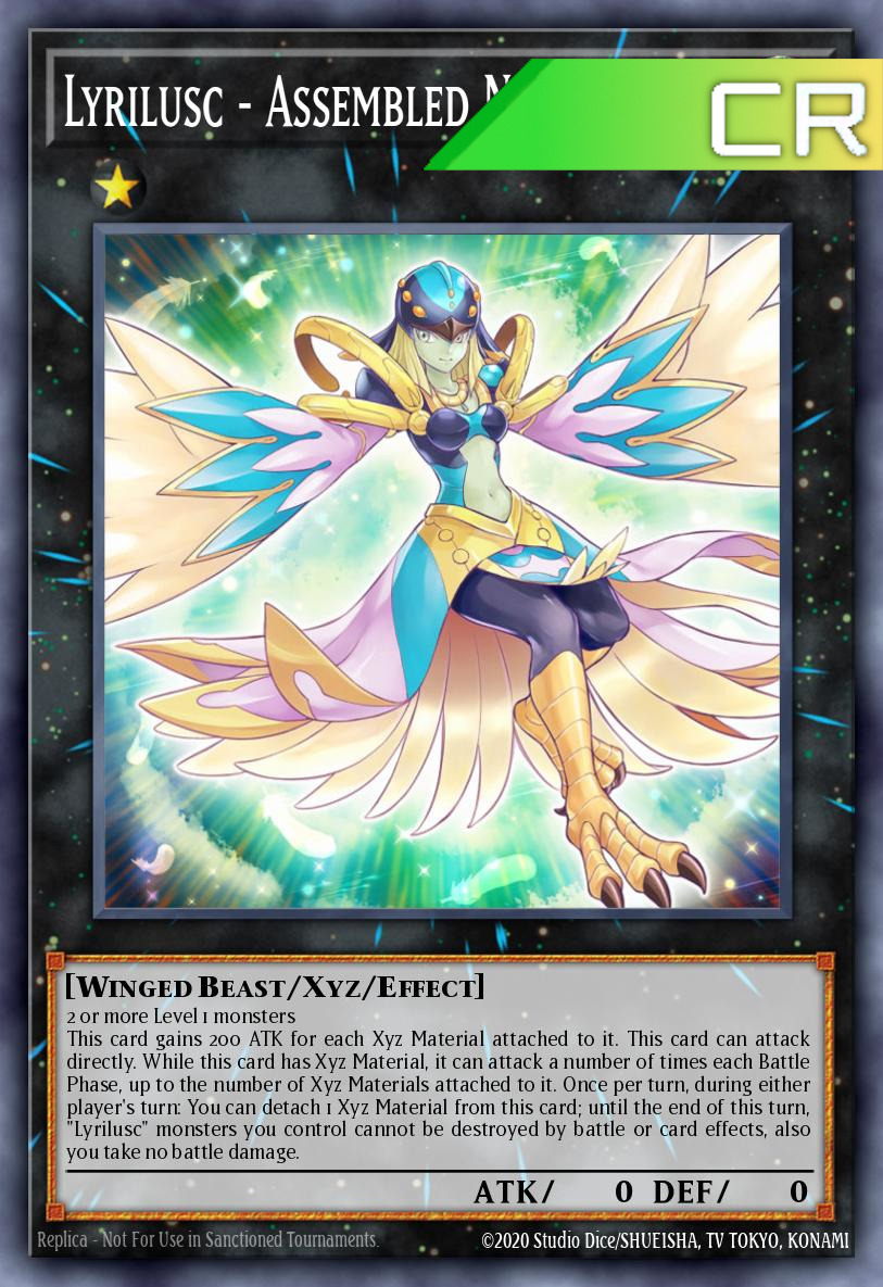 Lyrilusc – Assembled Nightingale - RA04-EN069 - 1st Edition - Collector's Rare