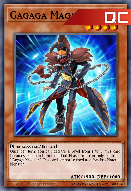 Gagaga Magician - RA04-EN007 - 1st Edition - Quarter Century Secret Rare