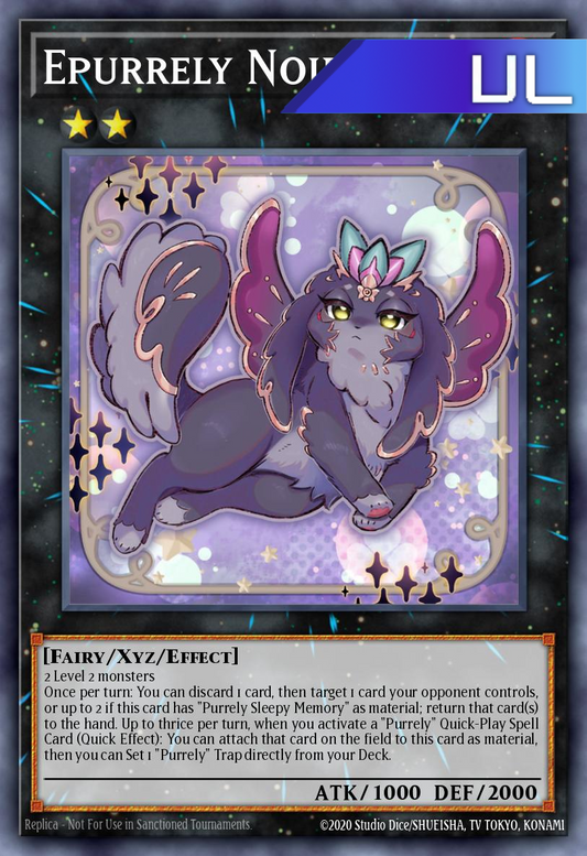 Epurrely Noir - RA04-EN071 - 1st Edition - Ultimate Rare