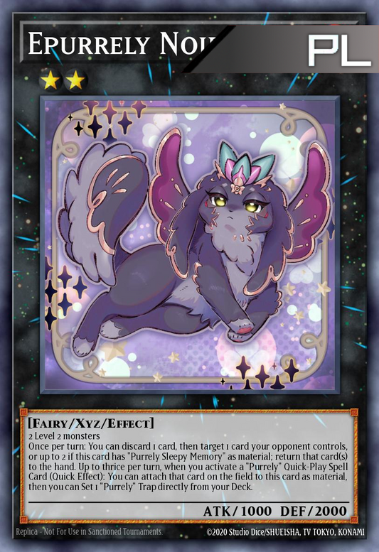 Epurrely Noir - RA04-EN071 - 1st Edition - Platinum Secret Rare