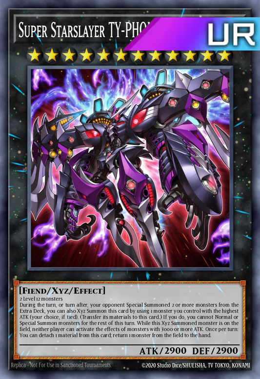 Super Starslayer TY-PHON – Sky Crisis - RA04-EN072 - 1st Edition - Ultra Rare