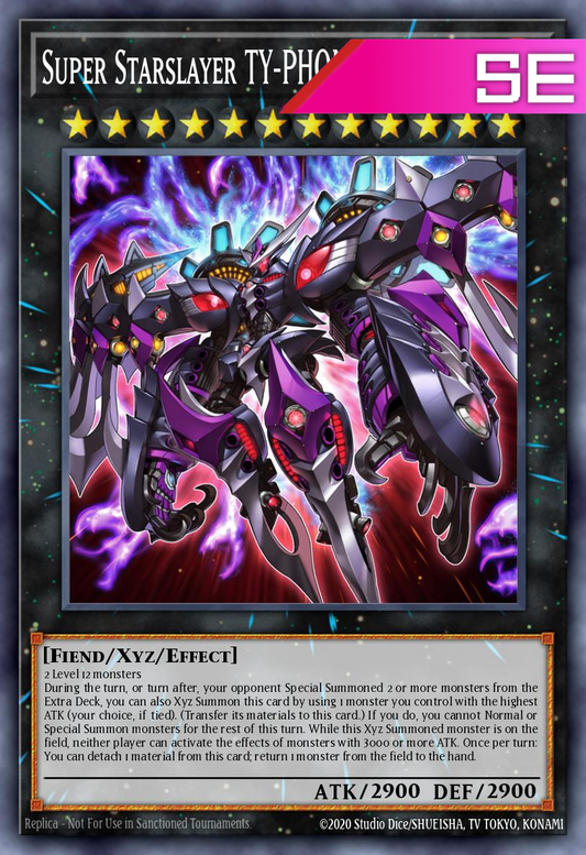 Super Starslayer TY-PHON – Sky Crisis - RA04-EN072 - 1st Edition - Secret Rare