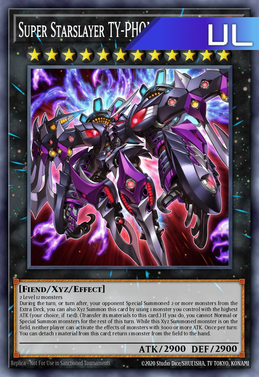 Super Starslayer TY-PHON – Sky Crisis - RA04-EN072 - 1st Edition - Ultimate Rare