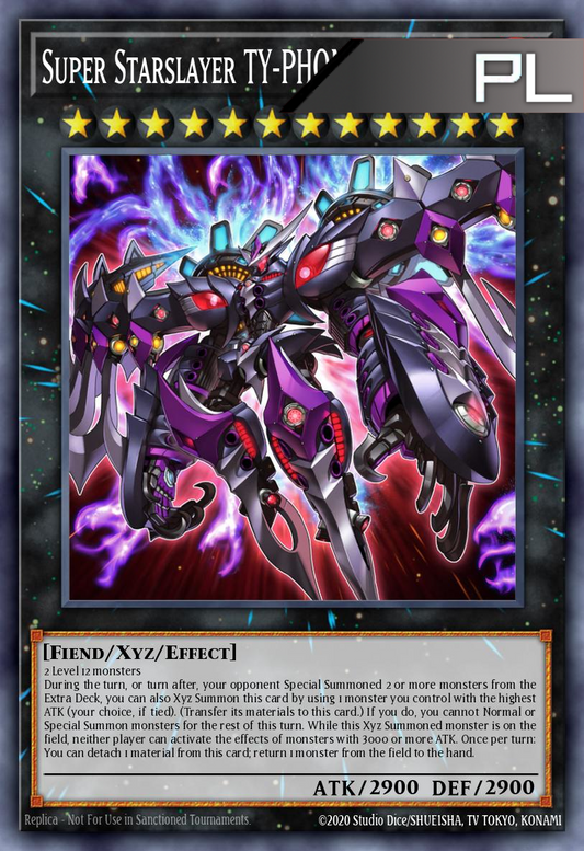 Super Starslayer TY-PHON – Sky Crisis - RA04-EN072 - 1st Edition - Platinum Secret Rare