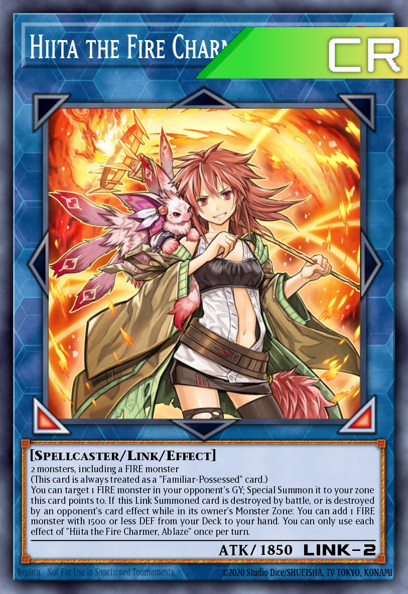 Hiita the Fire Charmer, Ablaze - RA04-EN074 - 1st Edition - Collector's Rare