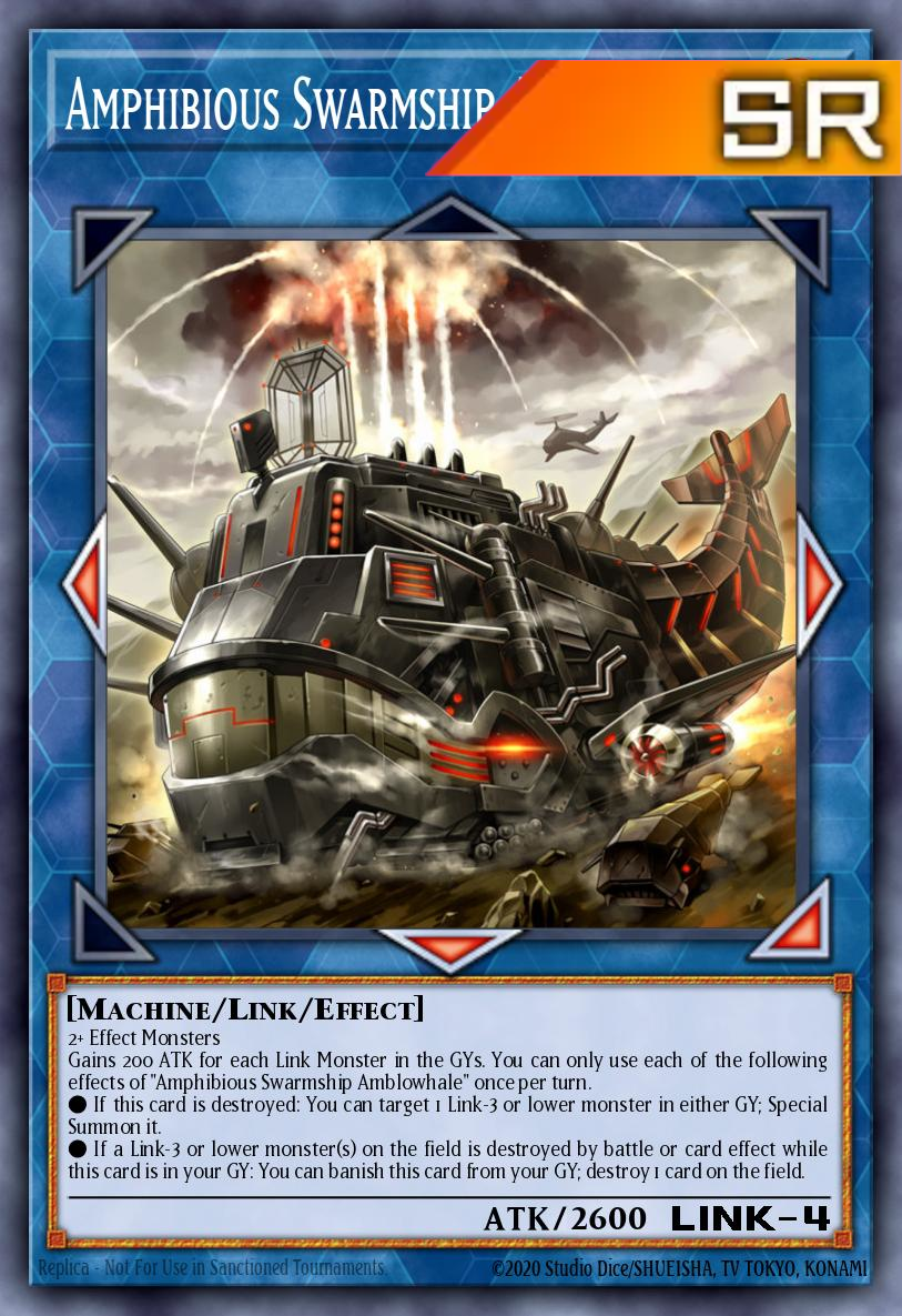 Amphibious Swarmship Amblowhale - RA04-EN077 - 1st Edition - Super Rare