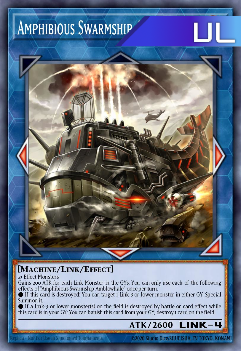 Amphibious Swarmship Amblowhale - RA04-EN077 - 1st Edition - Ultimate Rare